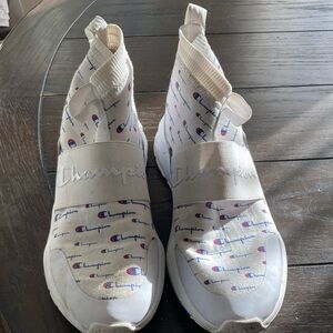 Champion Men’s White Red and Blue Basketball sneakers